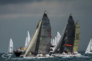 Zingara at the start at Key West 2014 Melges 24 Races